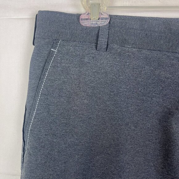 Nike Golf 35x31.5 Gray Heather Dri-Fit Lightweight Pants Golfing Pockets - Picture 3 of 13
